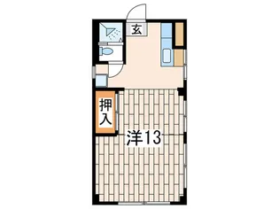 吉野町オリエントビル【4階】の間取り