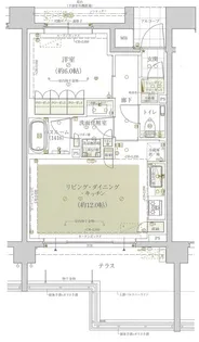 アトラス中野南台【1階】の間取り