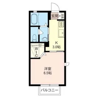 アンゼリカII【1階】の間取り