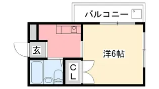 カーサトレピアーニ【3階】の間取り