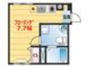 グリーンスタイリオ西尾久【2階】の間取り