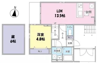 Elegante Sereno【2階】の間取り