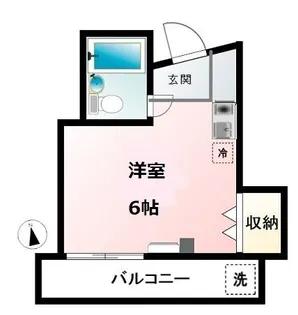 メゾン若葉【2階】の間取り