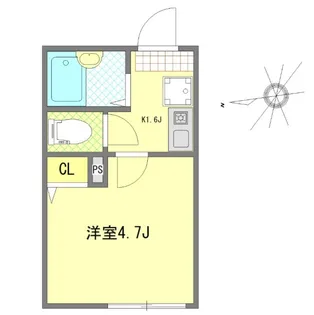 ALBA亀有【2階】の間取り