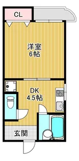 メゾン ドゥ レイナIII【5階】の間取り