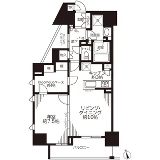 Brillia大井町レジデンス【3階】の間取り