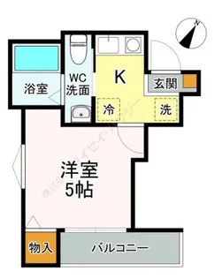 ルミナ境之谷【2階】の間取り