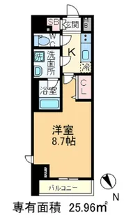 デルックス田端【3階】の間取り