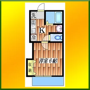 SUNMALL K【1階】の間取り