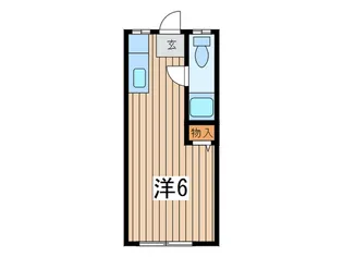 アパルト向ヶ丘II【2階】の間取り