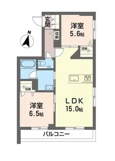 プルニエ フェリーチェ【3階】の間取り