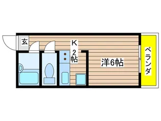 アメニティ鈴木の間取り