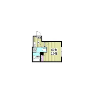 リバーサイド滝頭B棟【2階】の間取り