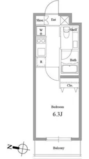 ファインライツ氷川台【1階】の間取り