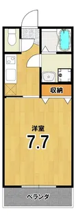 茶山HATCH【2階】の間取り