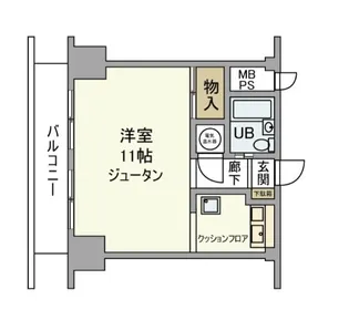 ダイアパレス津田沼【3階】の間取り