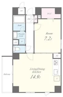 フィオーレ元浅草【5階】の間取り
