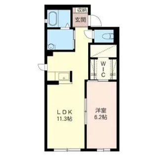 カノビアーノB【2階】の間取り