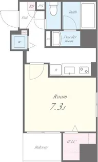 エムロード【4階】の間取り