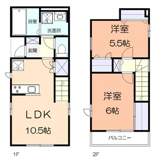 saule maisonの間取り