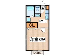 サンハイム【1階】の間取り