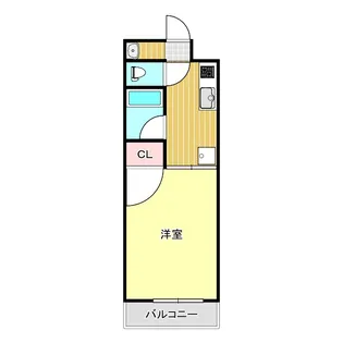 カリマハイツ【4階】の間取り