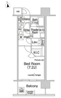コンフォリア木場親水公園【9階】の間取り