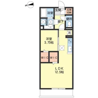 フィオーレ湘南【2階】の間取り