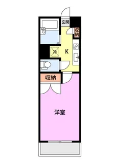 メゾン蔵王【1階】の間取り