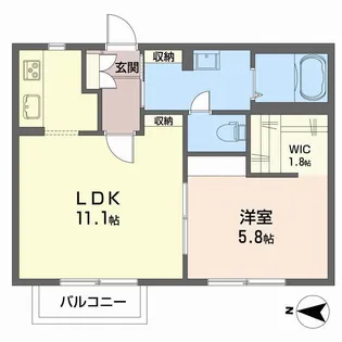 ヴィラFT【1階】の間取り