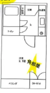 ハイツ柳橋【1階】の間取り