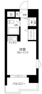 日神パレス平和島【3階】の間取り