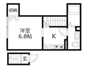 ラターシュ本郷【2階】の間取り
