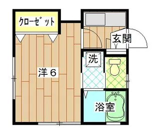 サンハイム【1階】の間取り
