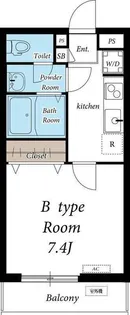 リブリ・草加瀬崎【1階】の間取り