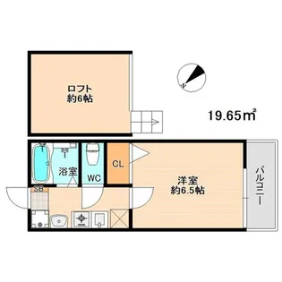 アドフラッツ和白東【1階】の間取り
