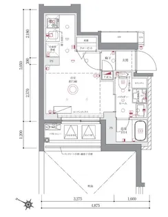 AZEST阪東橋II【2階】の間取り