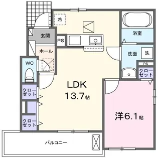 アンタレス【1階】の間取り