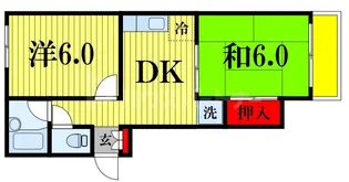 メゾンヤマリII【2階】の間取り