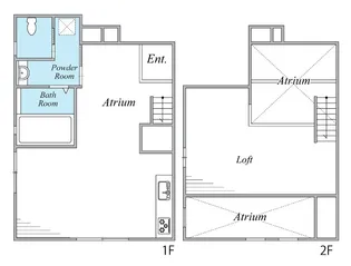 エクセル経堂【1階】の間取り
