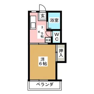 カウント・I【2階】の間取り