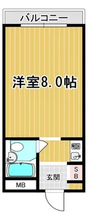 第2マンション【3階】の間取り