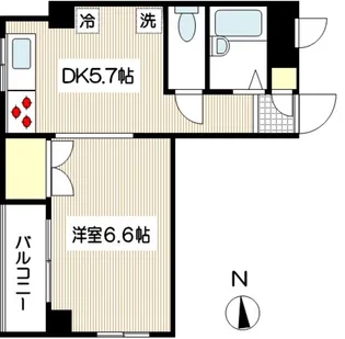 松本ビル【3階】の間取り