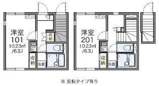 レオネクストシオン北沢【1階】の間取り