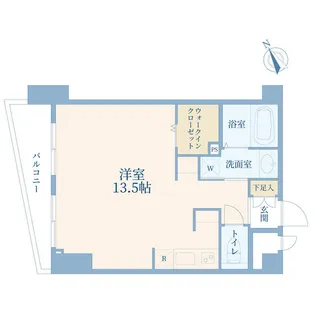 ダイナシティ三田【2階】の間取り