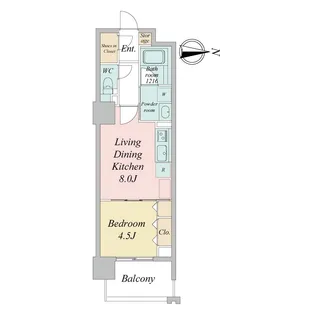 グランカーサ一番町【7階】の間取り