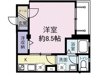 ファーシル.M.A【2階】の間取り