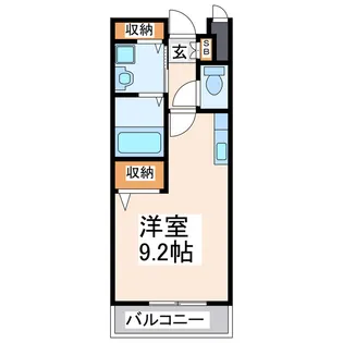 エクセルコート【2階】の間取り