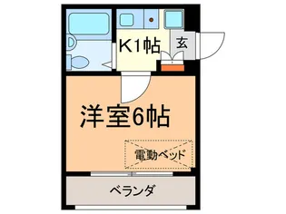 リバ-ランド柳沢【2階】の間取り