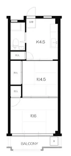 大岡山グレースコート【3階】の間取り